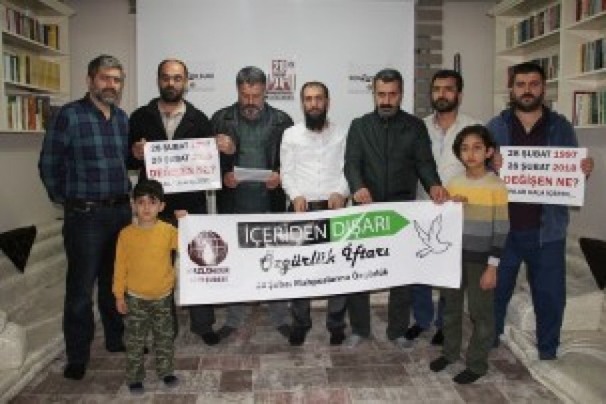 Mazlumder Ağrı Şubesi; Af Değil, Tahliye Ve Yeniden Yargılama