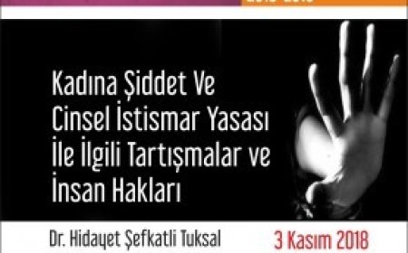 SEMİNER-Kadına Şiddet ve cinsel İstismar Yasası ve İnsan Hakları