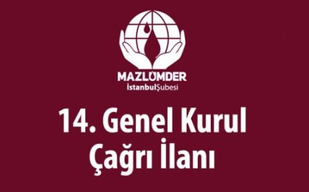 14. Genel Kurul Çağrı İlanı