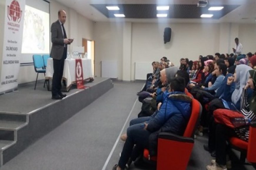 Okullarda İnsan Hakları Semineri - İncesu KAYMEK  Merkezi - Eğitimci Murat SERİM