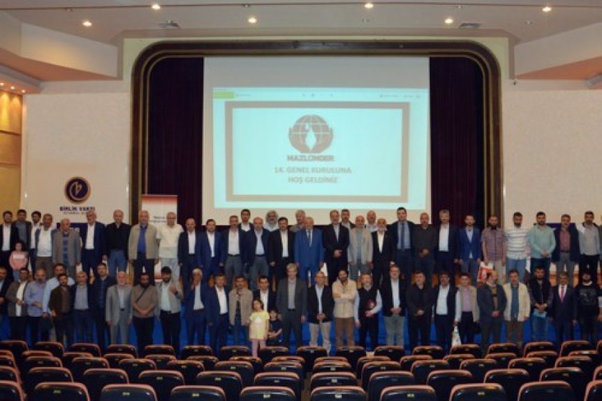 MAZLUMDER 14. Dönem Olağan Genel Kurulu Yapıldı