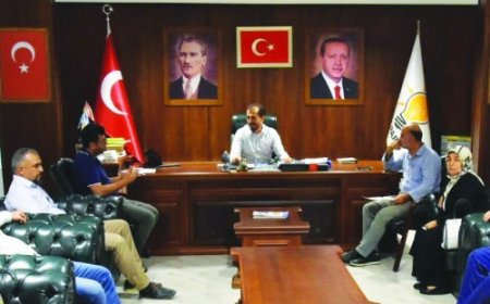 MAZLUMDER’DEN AK PARTİ ADANA İL BAŞKANLIĞI'NA ZİYARET