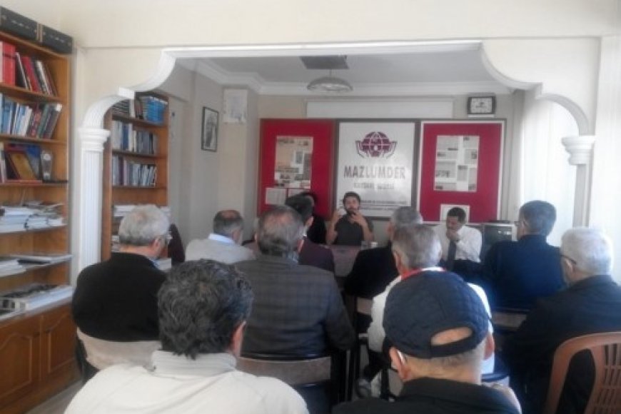 İnsan Hakları Okulu Seminerleri - Geçmişten Bugüne İnsan Hakları - Avukat Taner AFŞAR