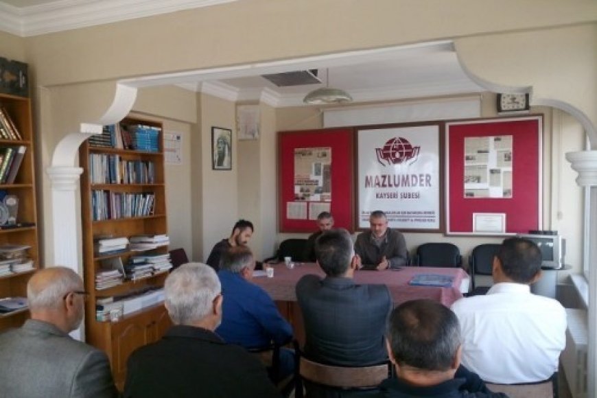 İnsan Hakları Okulu Seminerleri - İslam Dininde İnsan Hakları - Hikmet SARI - Talas İlçe Müftülüğü İmam Hatibi