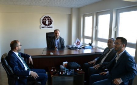 HÜDA PAR’dan MAZLUMDER’e Ziyaret