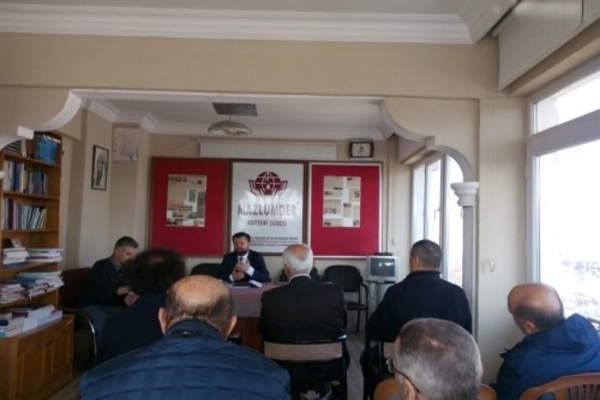 İnsan Hakları Okulu Semineri - Düşünce ve İnanç Hakkı - Avukat Seyit Halil YÜZGEÇ