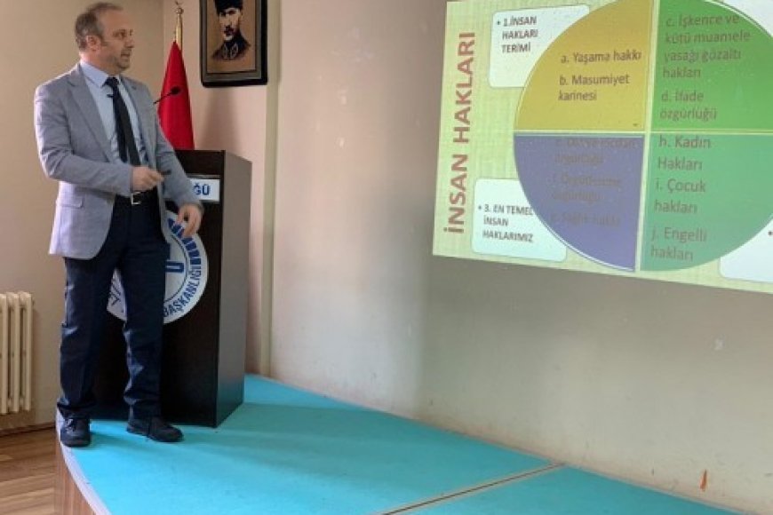 İnsan Hakları Okulu Semineri - Talas Müftülüğü İmam Hatip ve Din görevlileri - Eğitimci Murat SERİM