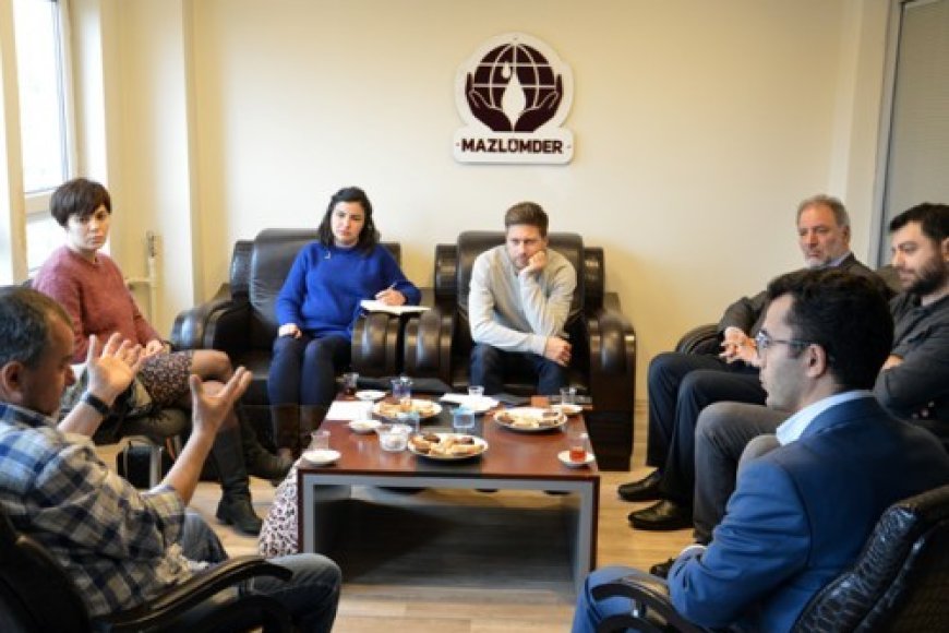 Uluslararası Af Örgütü (Amnesty Irternational)'den Derneğimize Ziyaret