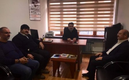 Milletvekili Av. Ahmet Sorgun'dan Mazlumder'e ziyaret