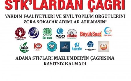 YARDIM FAALİYETLERİNİ VE SİVİL TOPLUM ÖRGÜTLERİNİ ZORA SOKACAK ADIMLAR ATILMASIN!