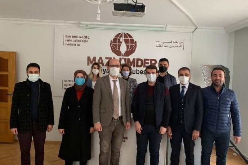 Deva Partisinden Derneğimize Ziyaret