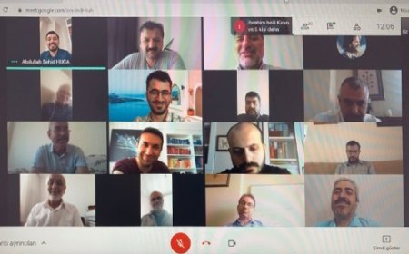 MAZLUMDER 14. Dönem 8. GYK Toplantısı Gerçekleştirildi