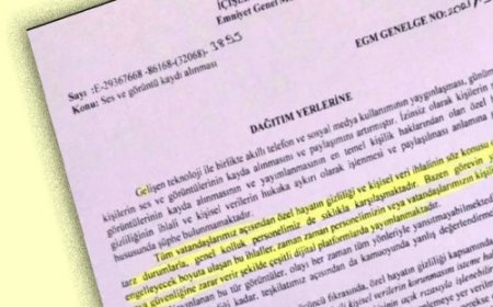 Delil Karartma Nitelikli Genelgelerle İşkence Ve Kötü Muamelenin Üstünün Örtülmesi Kabul Edilemez
