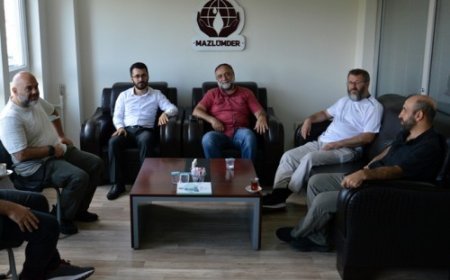 İstikamet Vakfı'ndan MAZLUMDER'e Ziyaret