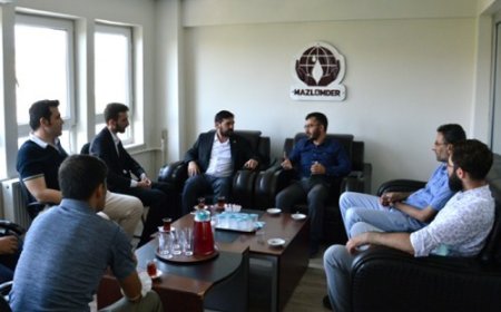 HüdaPar'dan MAZLUMDER'e Ziyaret