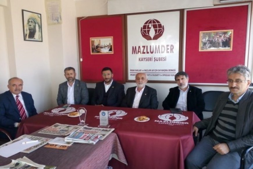 HÜDAPAR’DAN MAZLUMDER’E ZİYARET