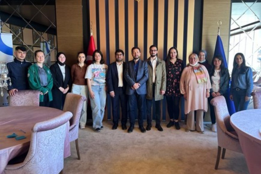 "Erasmus Proje Atölyesi"nde Öğrencilerle Buluşma