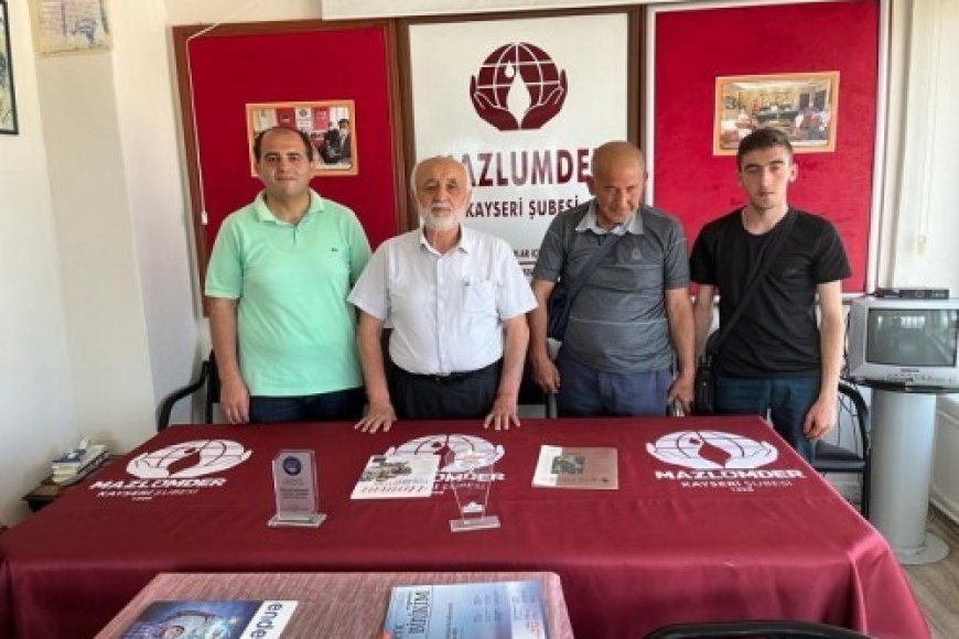 ALTI NOKTA KÖRLER’DEN MAZLUMDER’E ZİYARET