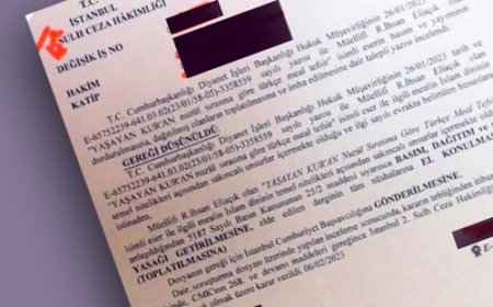 Diyanet İşleri Başkanlığı’na Verilen “Dinin Temel Niteliklerine Uygunluk” Denetim Yetkisi Derhal Sonlandırılmalıdır