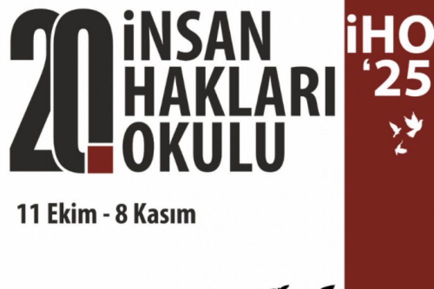 20. İnsan Hakları Okulu (İHO) Başvuruları Başladı!